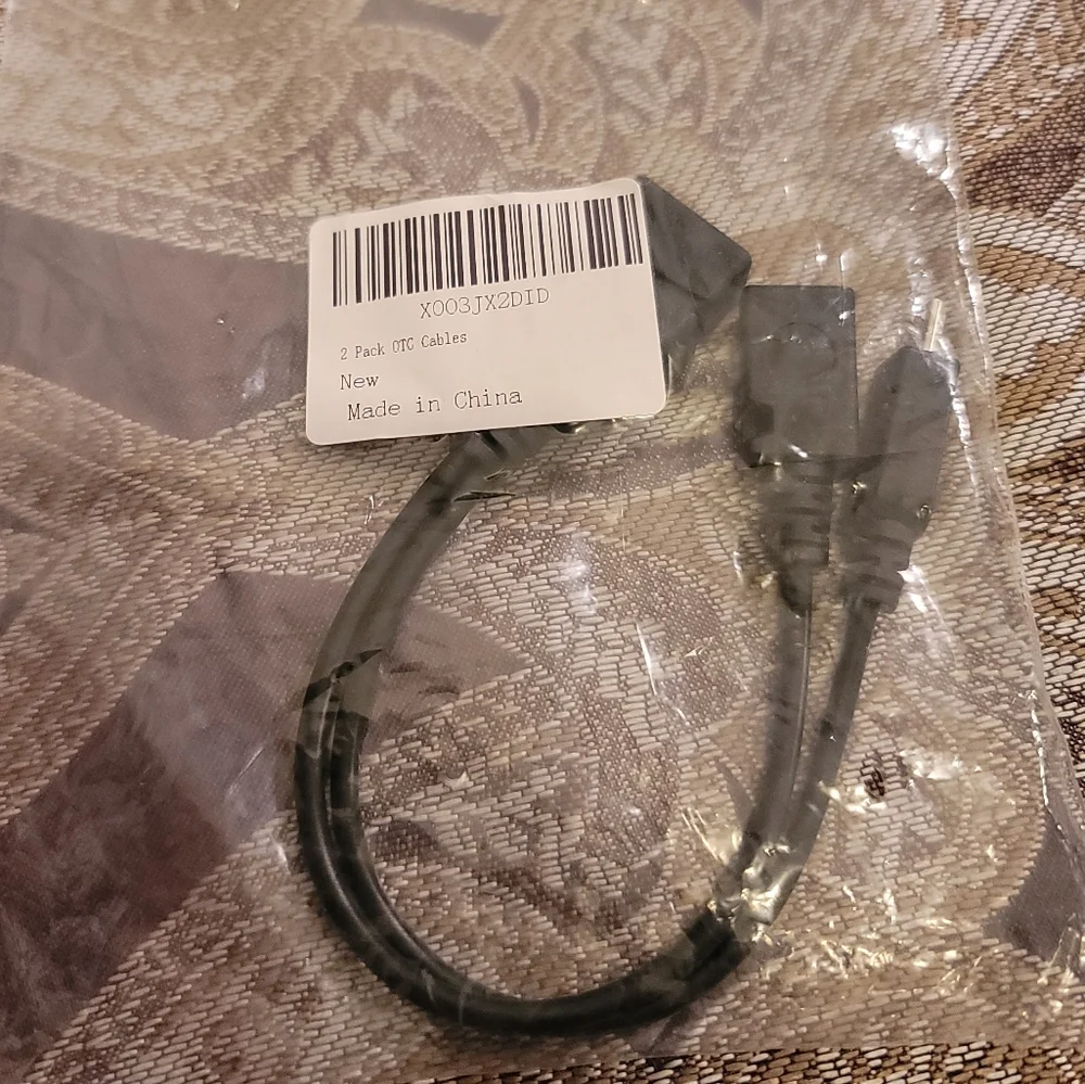 OTG Cables For Fire Stick. USB OTG PORT ADAPTER Cable 2nd Gen Fire Cube x 1 V9U0